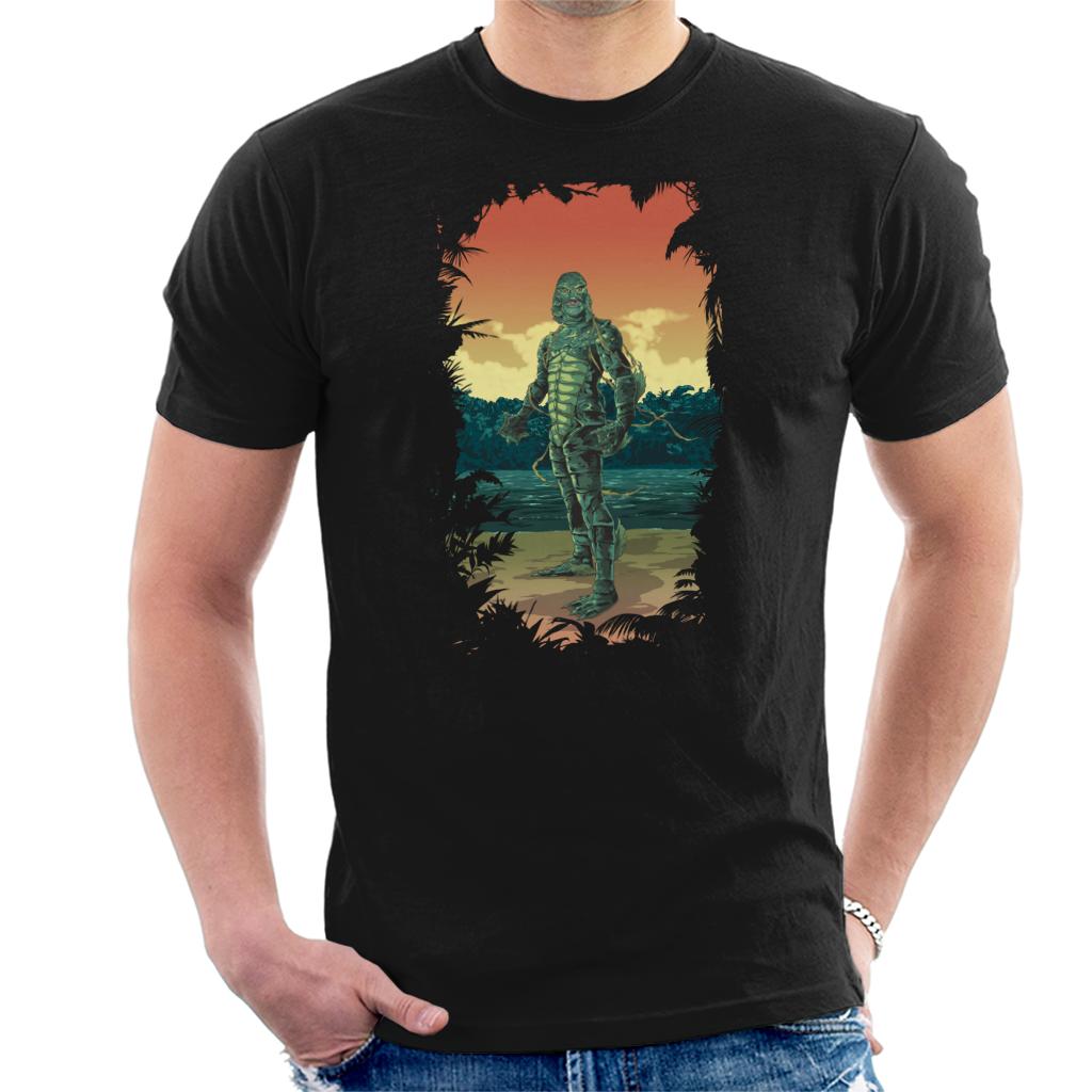 The Creature From The Black Lagoon Full Body Seaweed Men's T-Shirt-ALL + EVERY