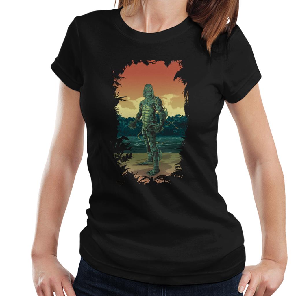 The Creature From The Black Lagoon Full Body Seaweed Women's T-Shirt-ALL + EVERY