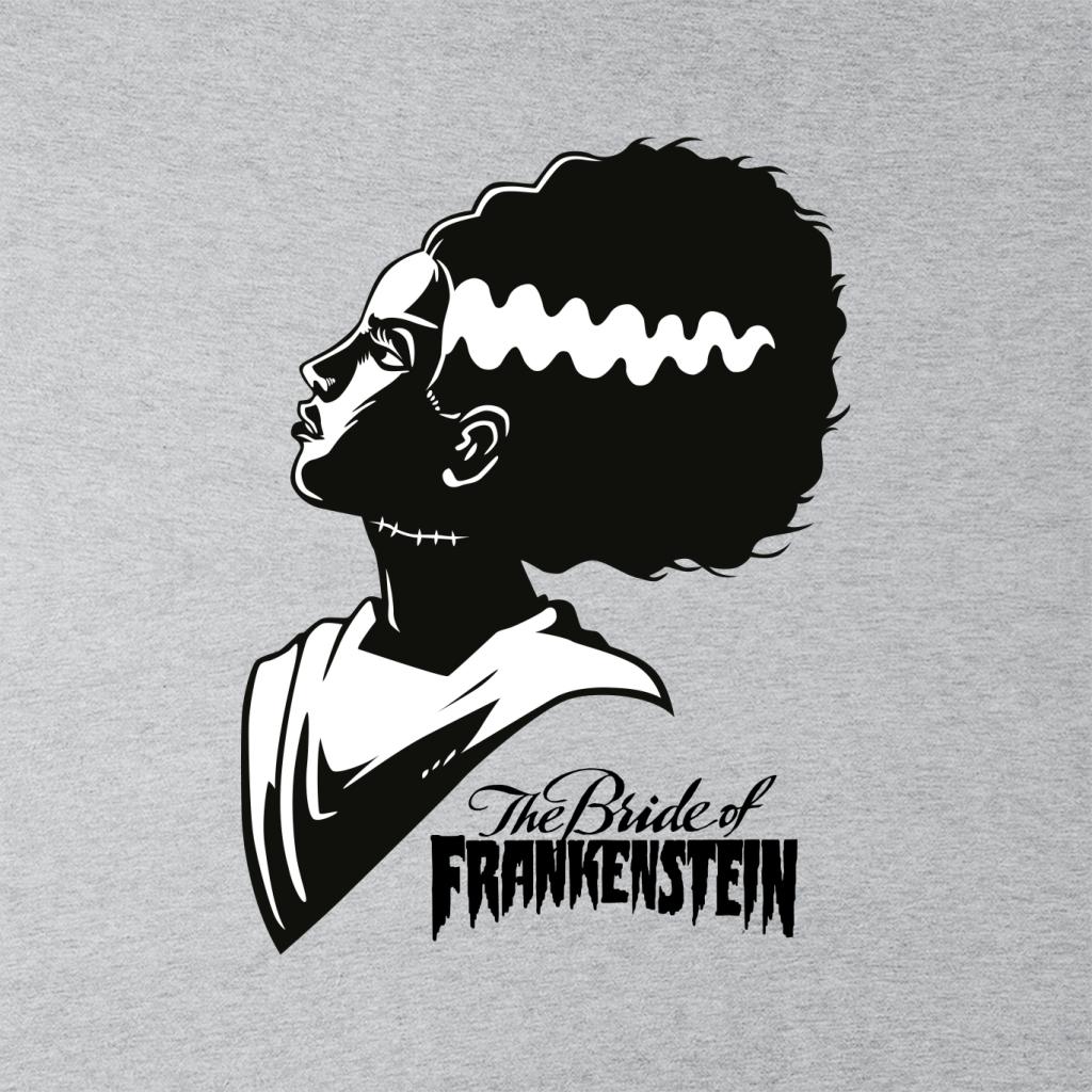 Bride Of Frankenstein Silhouette Men's T-Shirt-ALL + EVERY