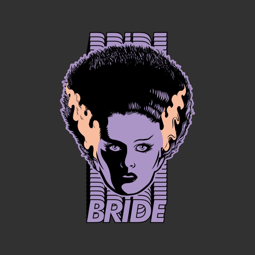 Bride Of Frankenstein Character Head Men's T-Shirt-ALL + EVERY