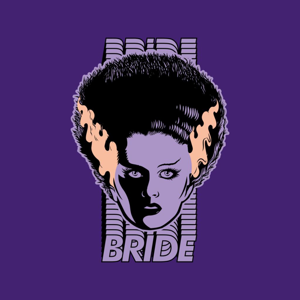 Bride Of Frankenstein Character Head Women's T-Shirt-ALL + EVERY