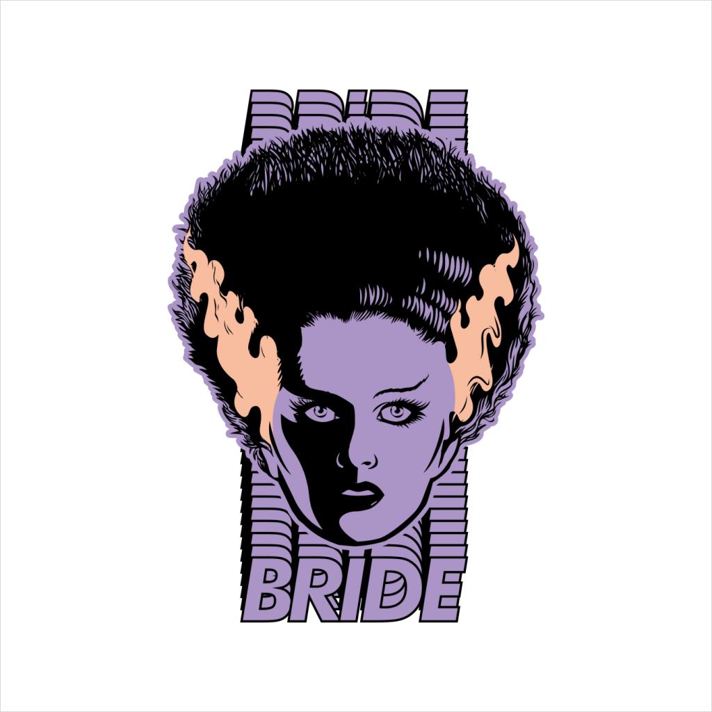 Bride Of Frankenstein Character Head Women's T-Shirt-ALL + EVERY