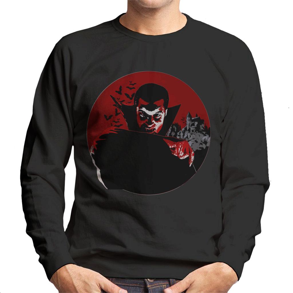 Dracula Thirsty For Blood Men's Sweatshirt-ALL + EVERY