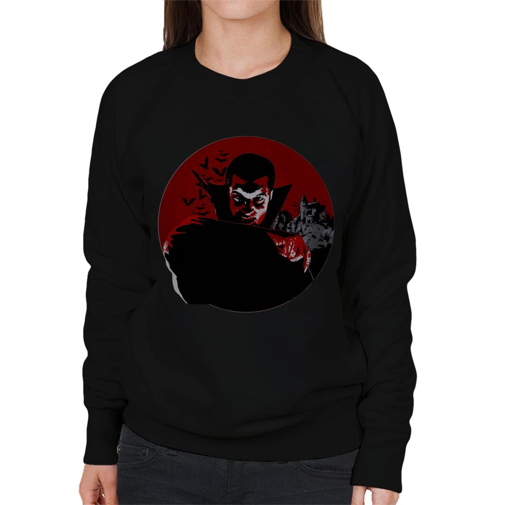 Dracula Thirsty For Blood Women's Sweatshirt-ALL + EVERY