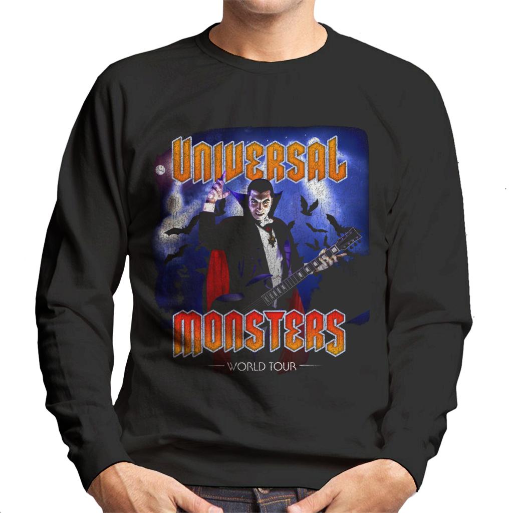 Universal Studios Monsters Dracula On Tour Men's Sweatshirt-ALL + EVERY