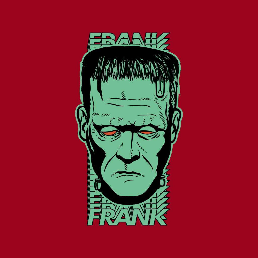 Frankenstein Frank Red Eyes Men's T-Shirt-ALL + EVERY