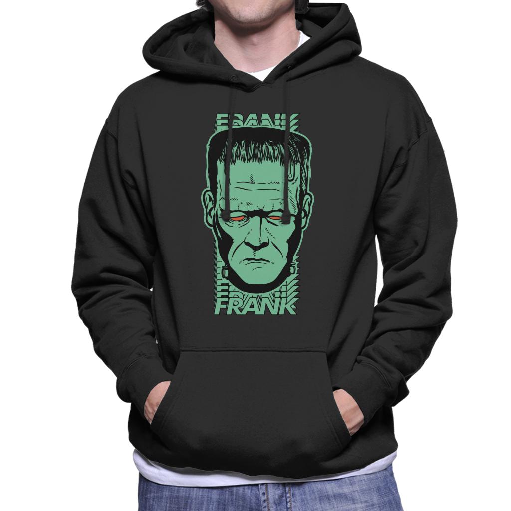 Frankenstein Frank Red Eyes Men's Hooded Sweatshirt-ALL + EVERY