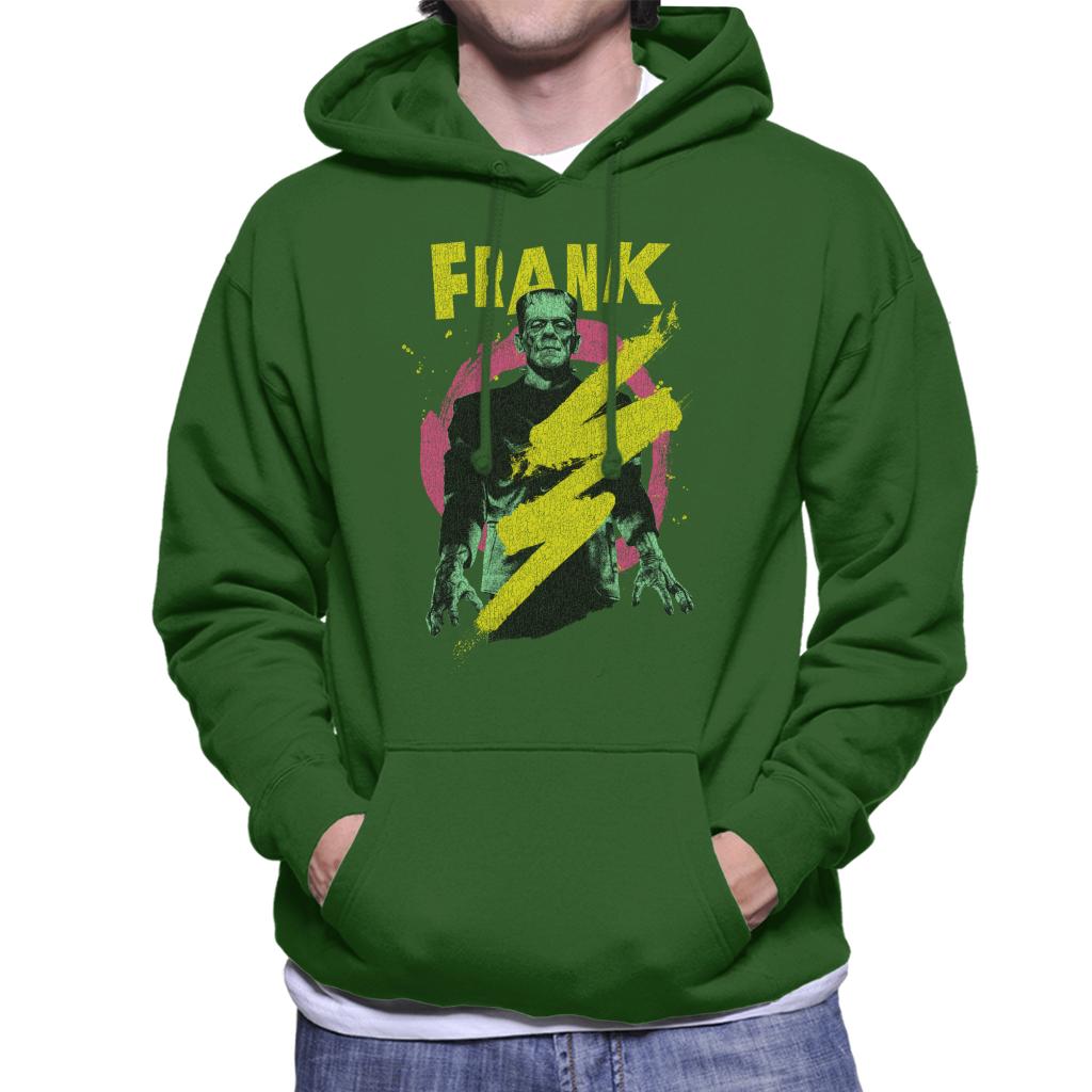 Frankenstein Frank Electric Shock Men's Hooded Sweatshirt-ALL + EVERY