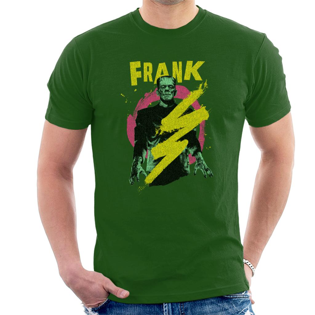 Frankenstein Frank Electric Shock Men's T-Shirt-ALL + EVERY