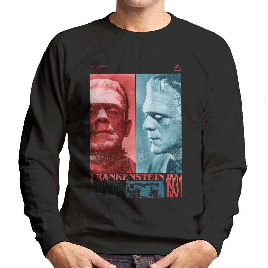 Frankenstein The Original Horror Show Men's Sweatshirt-ALL + EVERY