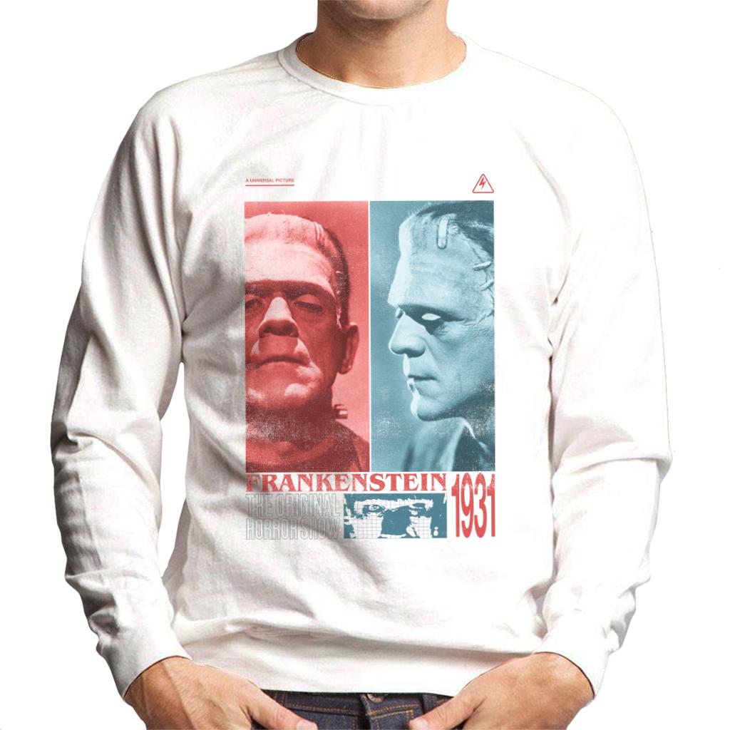 Frankenstein The Original Horror Show Men's Sweatshirt-ALL + EVERY