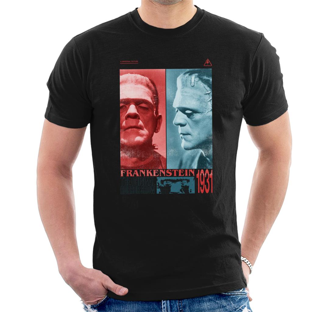 Frankenstein The Original Horror Show Men's T-Shirt-ALL + EVERY