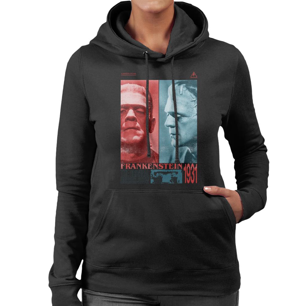 Frankenstein The Original Horror Show Women's Hooded Sweatshirt-ALL + EVERY