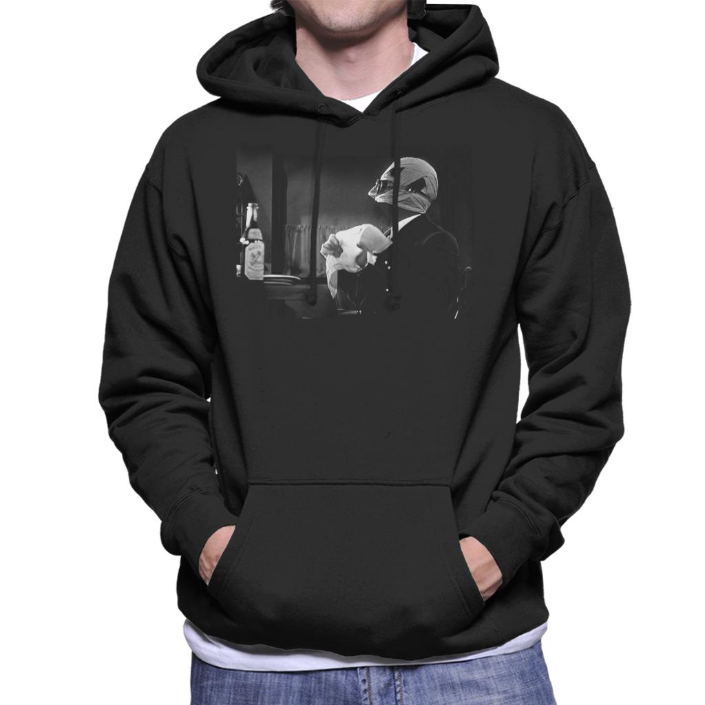 The Invisible Man Using Powers Men's Hooded Sweatshirt-ALL + EVERY