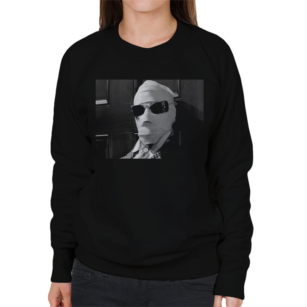 The Invisible Man Close Up Women's Sweatshirt-ALL + EVERY