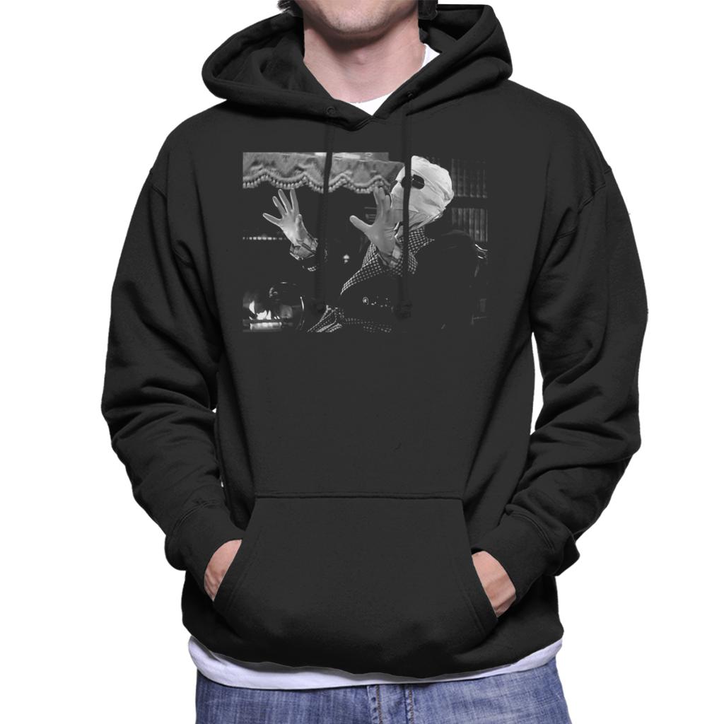 The Invisible Man Talking Men's Hooded Sweatshirt-ALL + EVERY