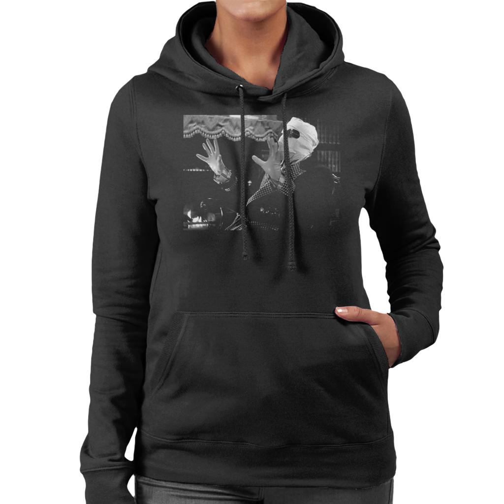 The Invisible Man Talking Women's Hooded Sweatshirt-ALL + EVERY