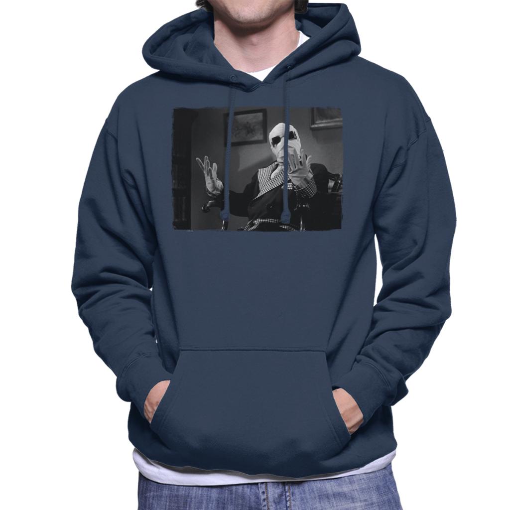 The Invisible Man Hands Up Men's Hooded Sweatshirt-ALL + EVERY