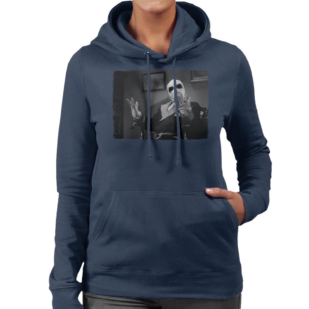 The Invisible Man Hands Up Women's Hooded Sweatshirt-ALL + EVERY