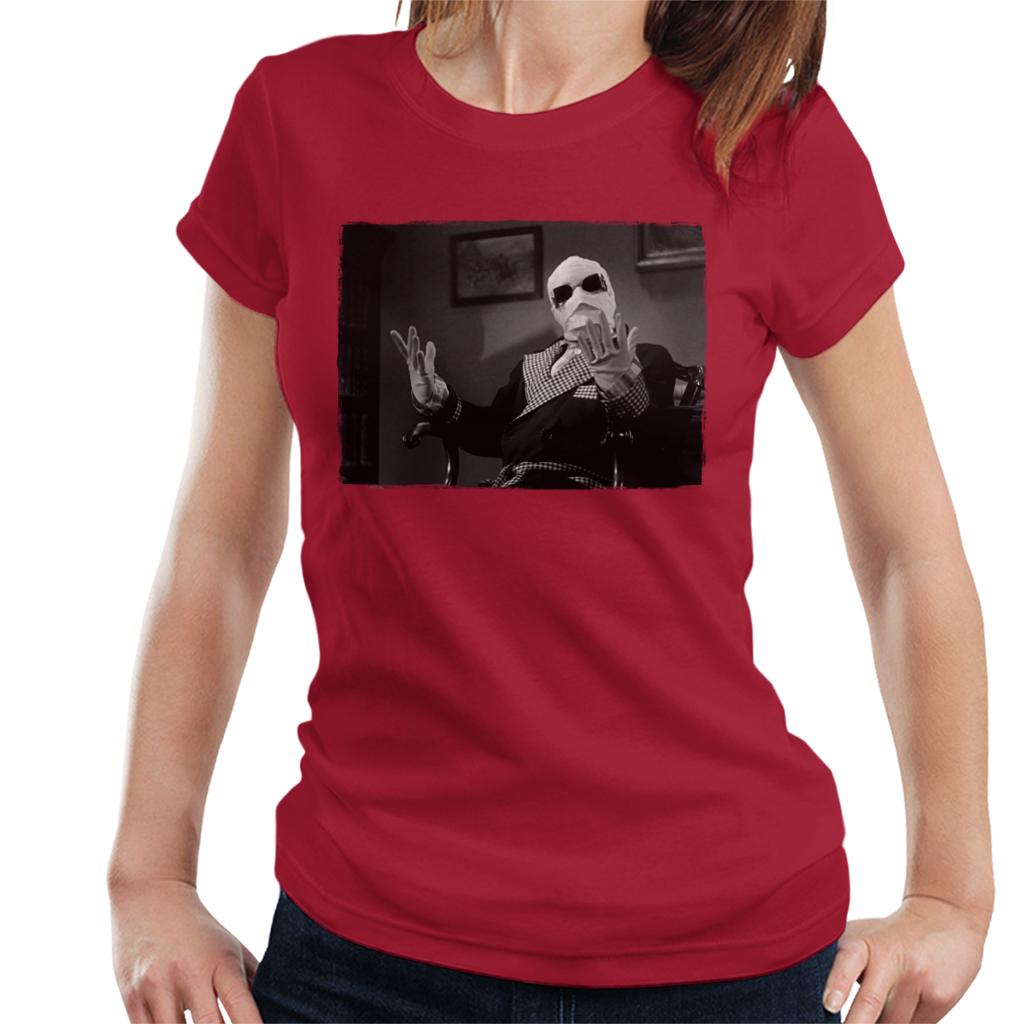 The Invisible Man Hands Up Women's T-Shirt-ALL + EVERY