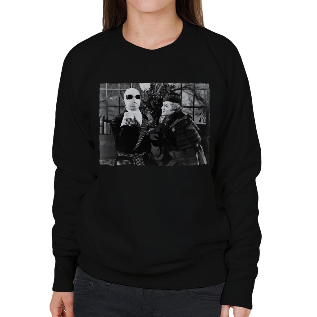 The Invisible Man And Flora Cranley Women's Sweatshirt-ALL + EVERY