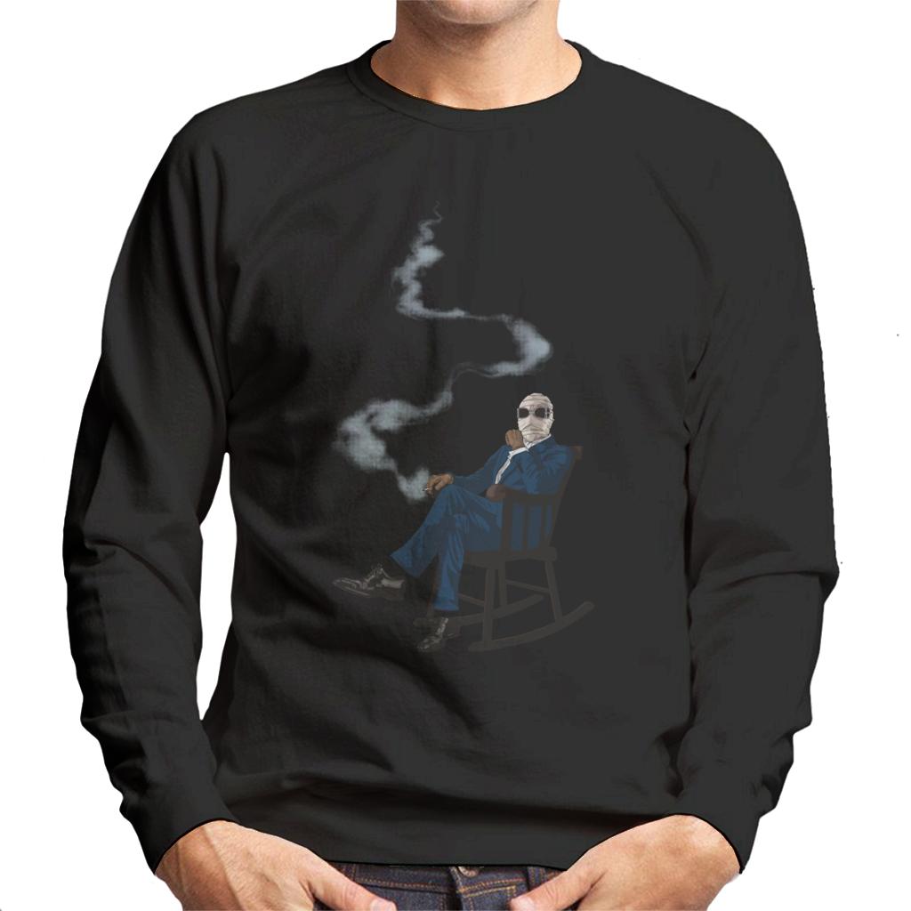 The Invisible Man In Chair Men's Sweatshirt-ALL + EVERY