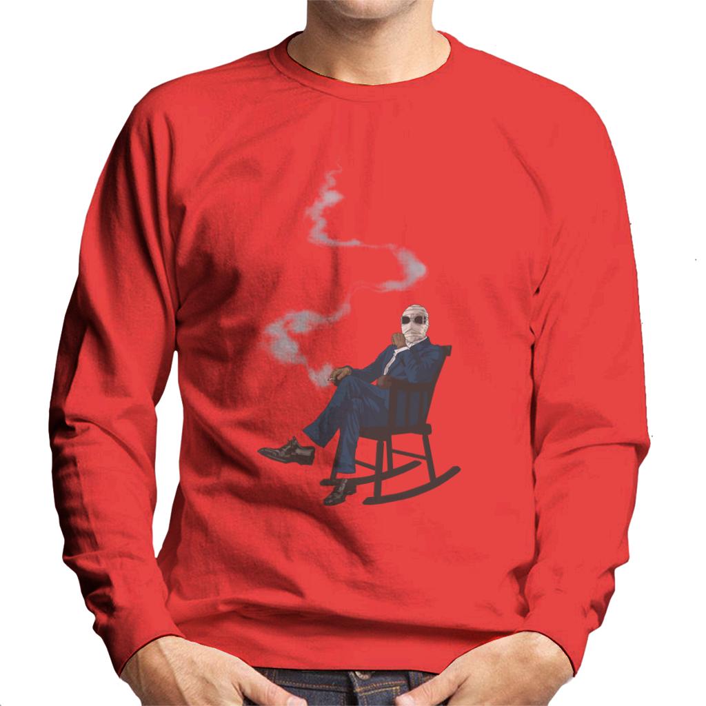 The Invisible Man In Chair Men's Sweatshirt-ALL + EVERY