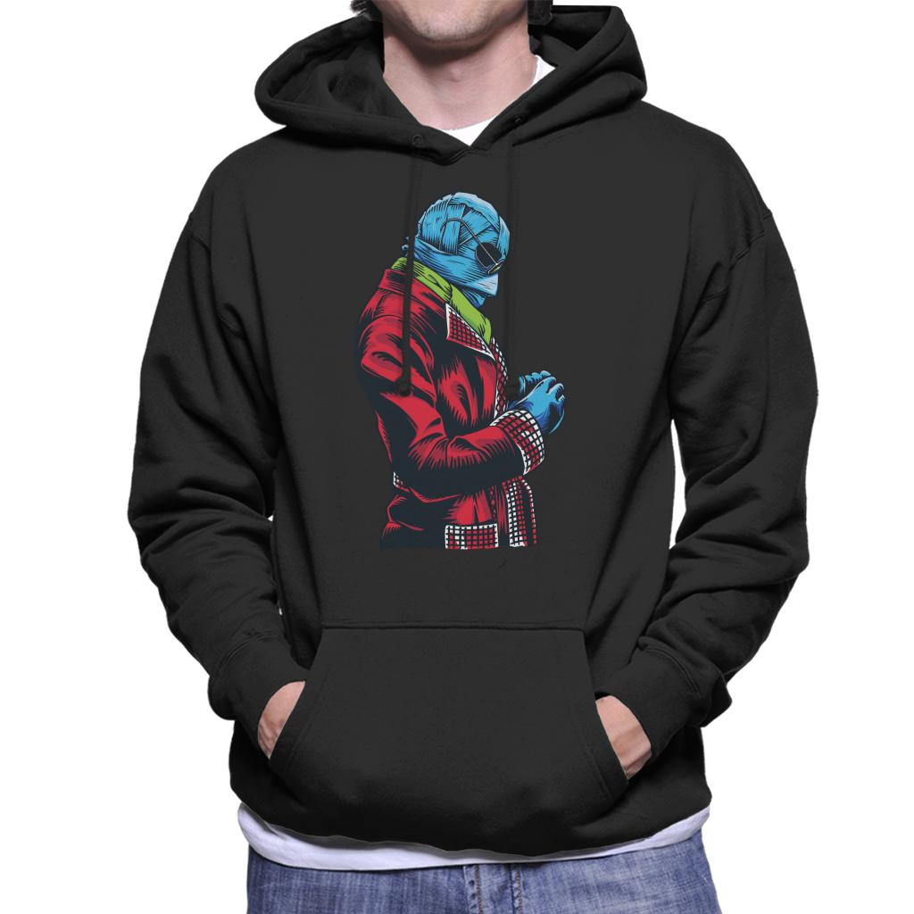 The Invisible Man Red Suit Men's Hooded Sweatshirt-ALL + EVERY