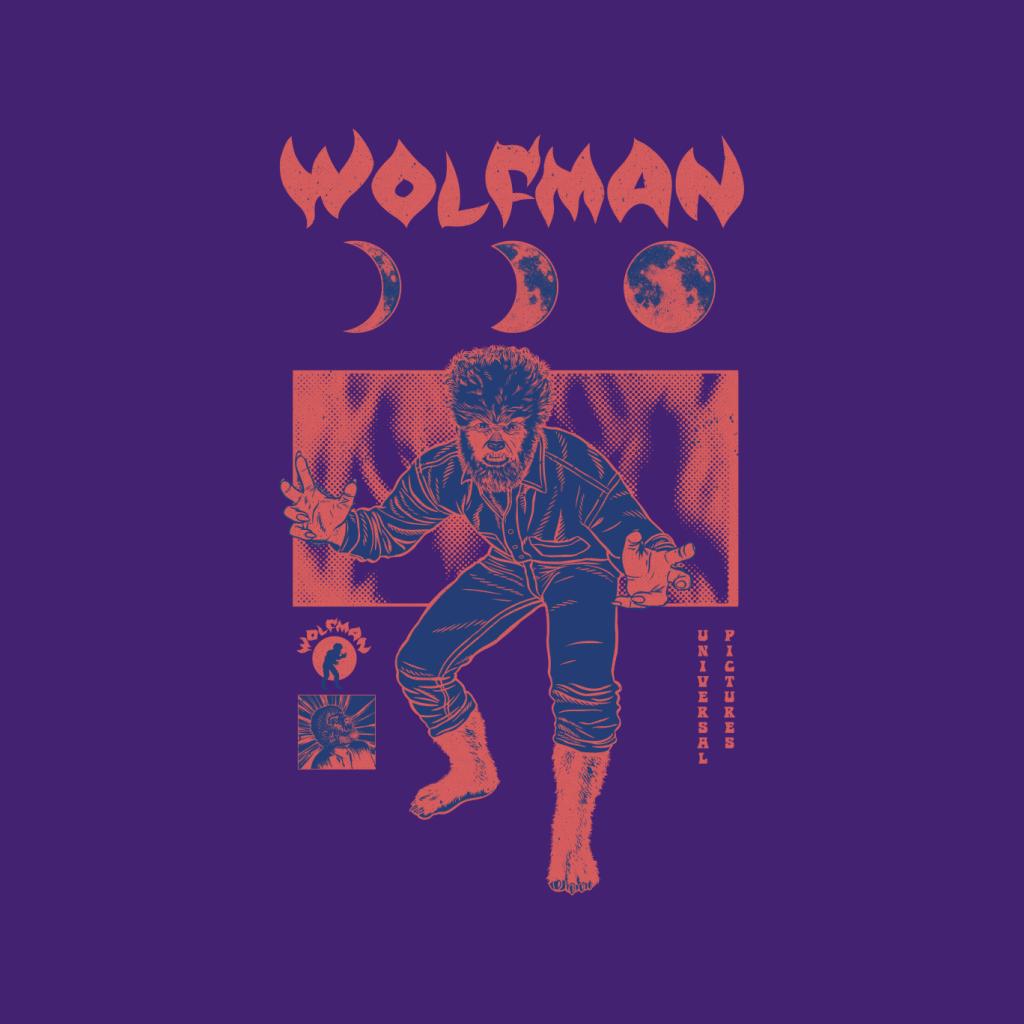 The Wolf Man Stages Of The Moon Women's Sweatshirt-ALL + EVERY