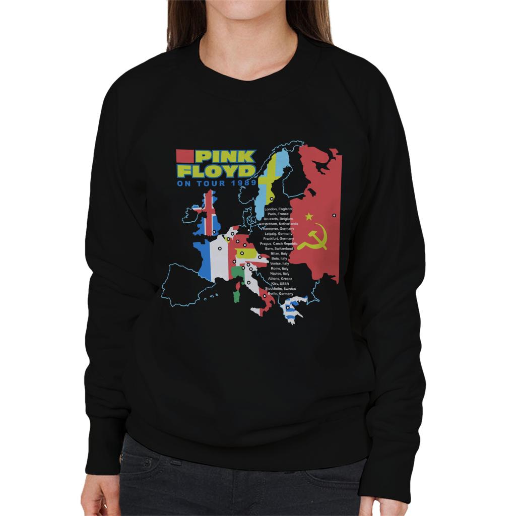 Pink Floyd On Tour 1989 Women's Sweatshirt-ALL + EVERY