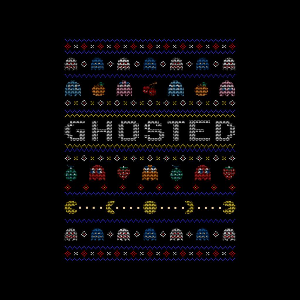 Pac-Man Halloween Ghosted Men's T-Shirt-ALL + EVERY