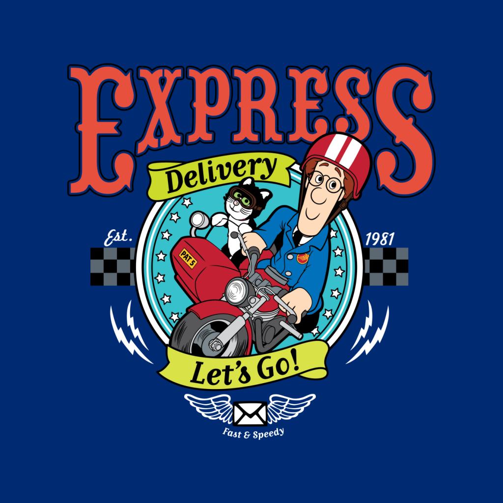 Postman Pat Express Delivery Lets Go Women's T-Shirt-ALL + EVERY