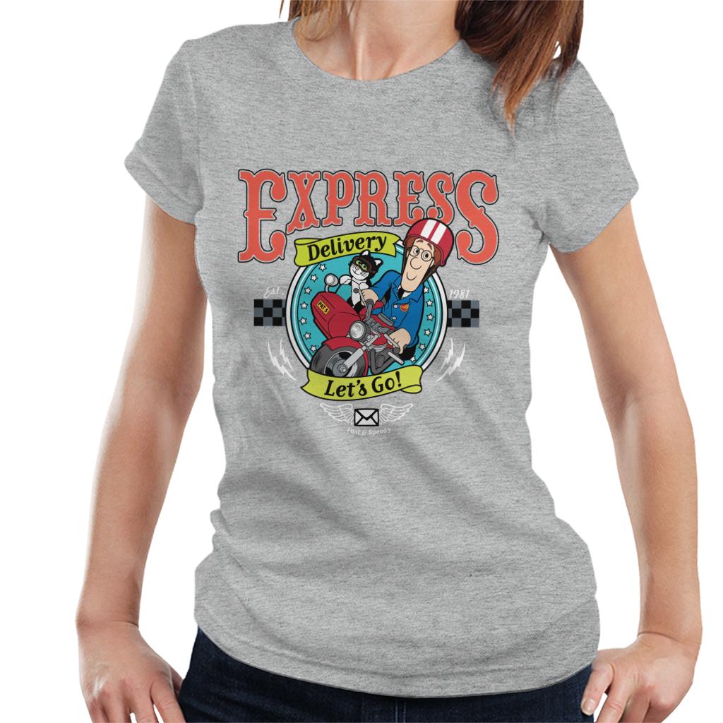 Postman Pat Express Delivery Lets Go Women's T-Shirt-ALL + EVERY