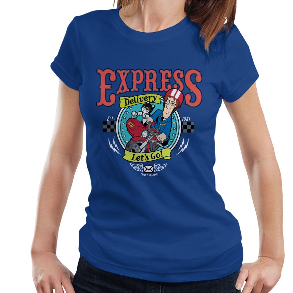 Postman Pat Express Delivery Lets Go Women's T-Shirt-ALL + EVERY