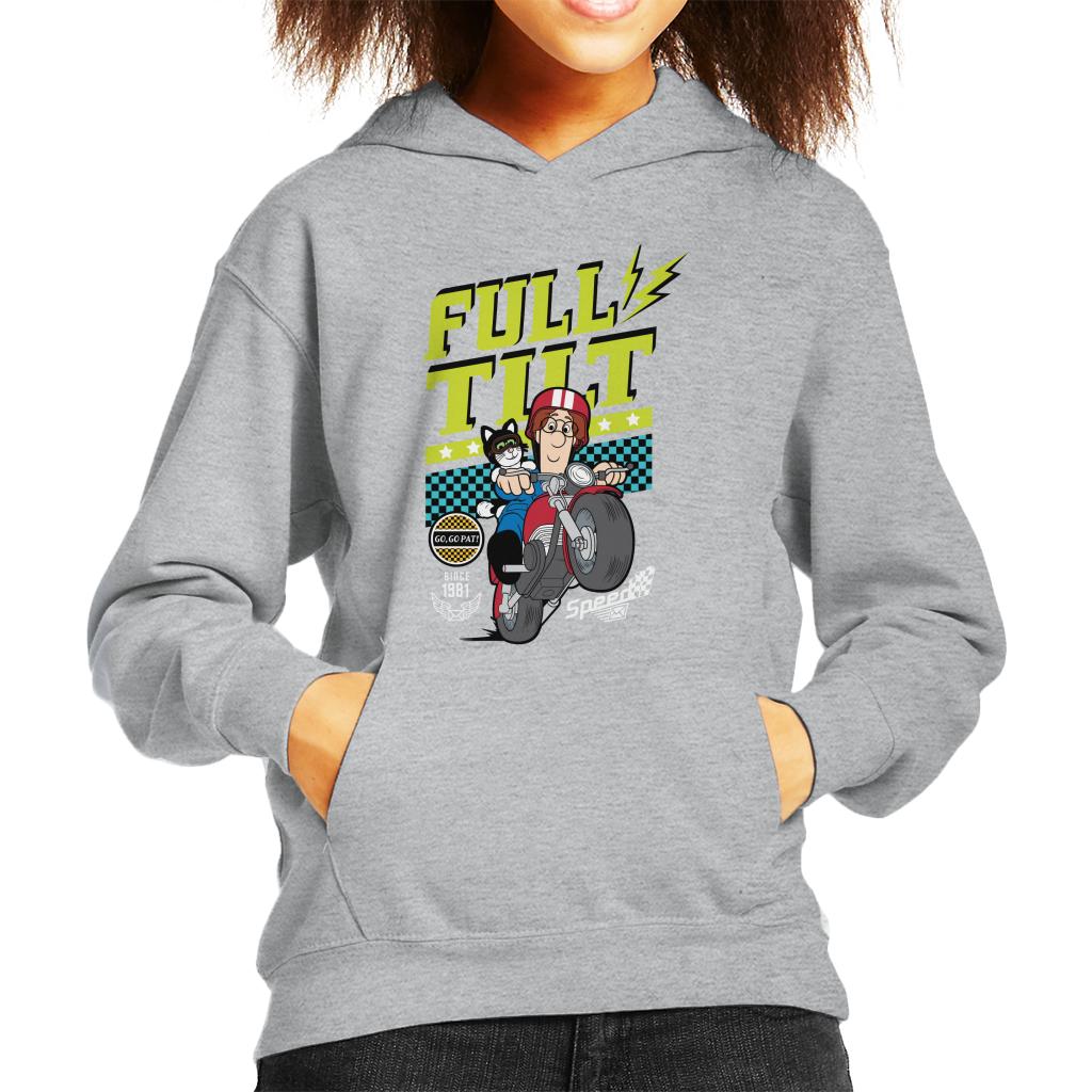 Postman Pat And Jess Full Tilt Kid's Hooded Sweatshirt-ALL + EVERY