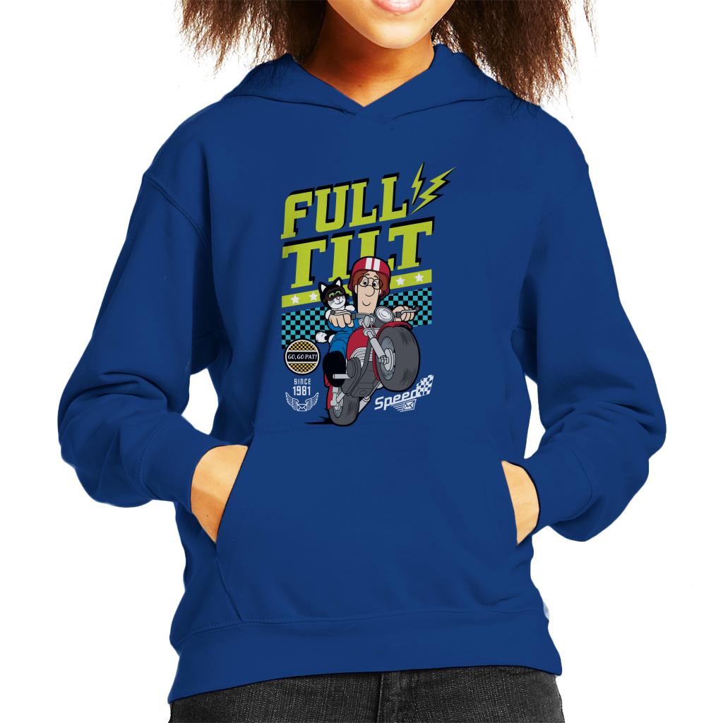 Postman Pat And Jess Full Tilt Kid's Hooded Sweatshirt-ALL + EVERY