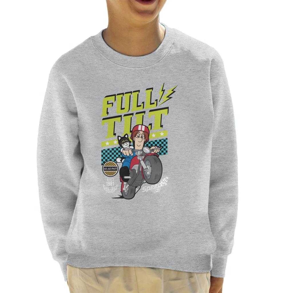 Postman Pat And Jess Full Tilt Kid's Sweatshirt-ALL + EVERY