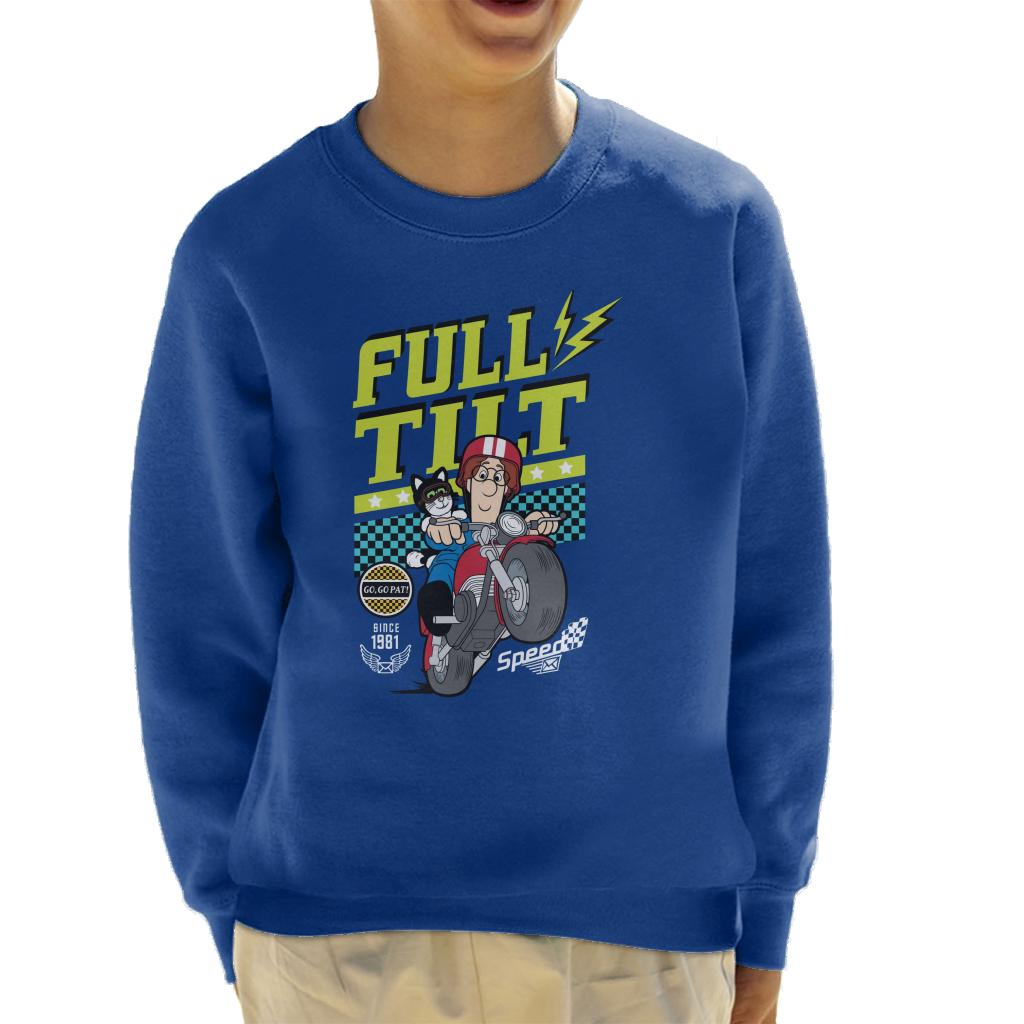 Postman Pat And Jess Full Tilt Kid's Sweatshirt-ALL + EVERY