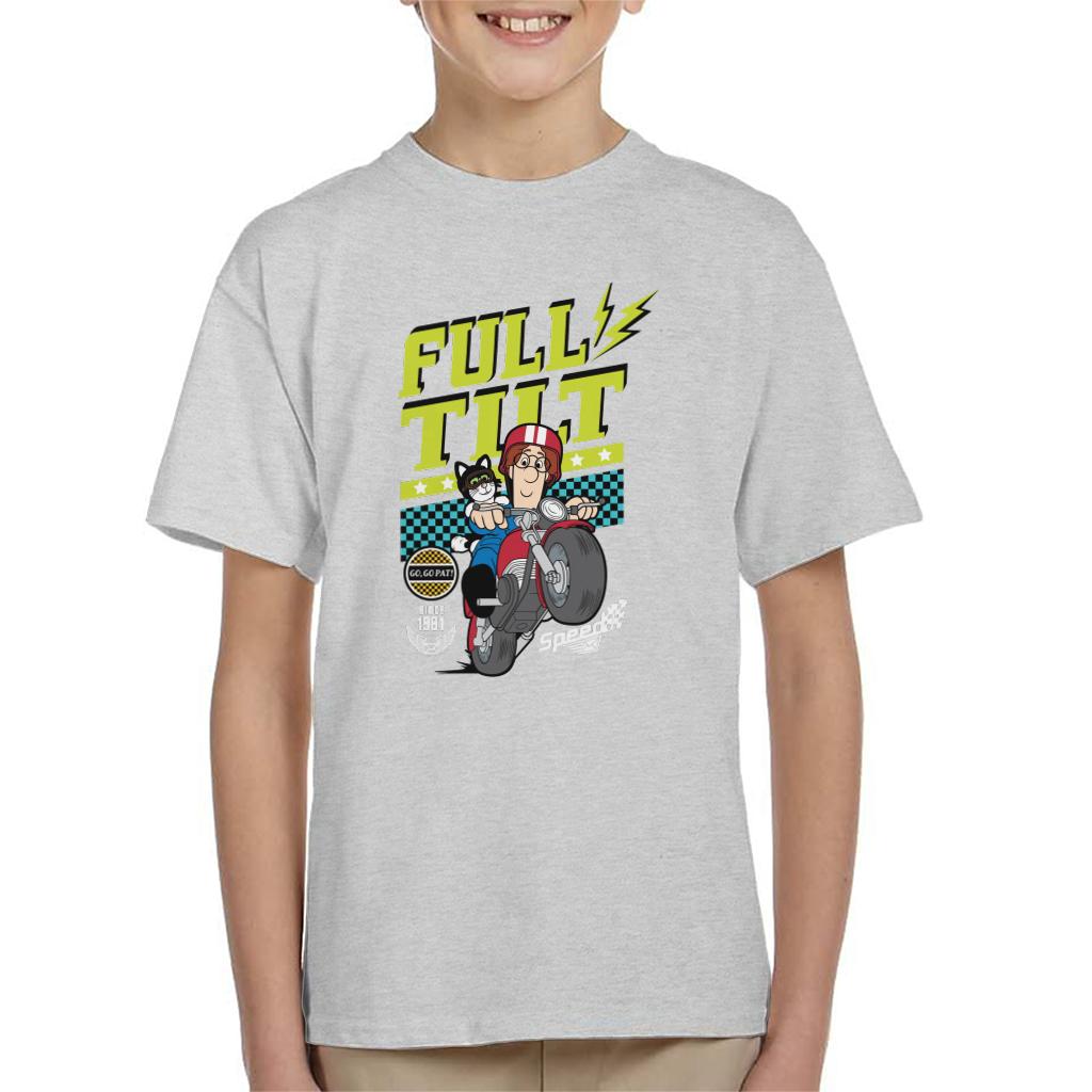 Postman Pat And Jess Full Tilt Kid's T-Shirt-ALL + EVERY