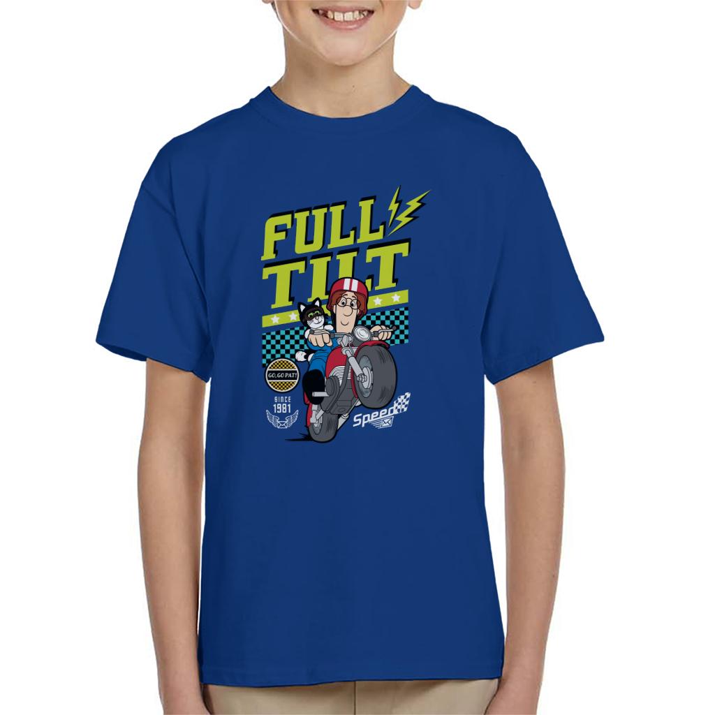 Postman Pat And Jess Full Tilt Kid's T-Shirt-ALL + EVERY