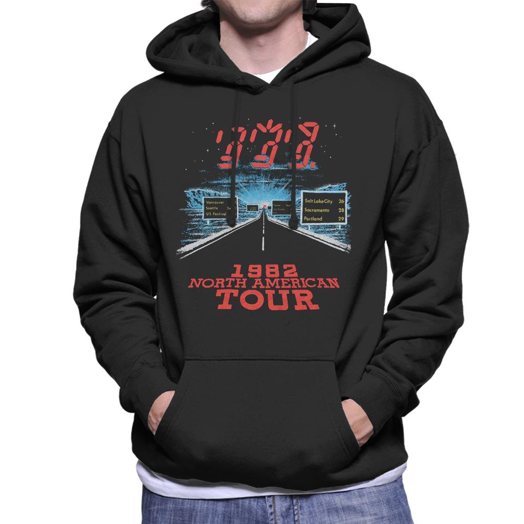 The Police 1982 North American Tour Men's Hooded Sweatshirt-ALL + EVERY