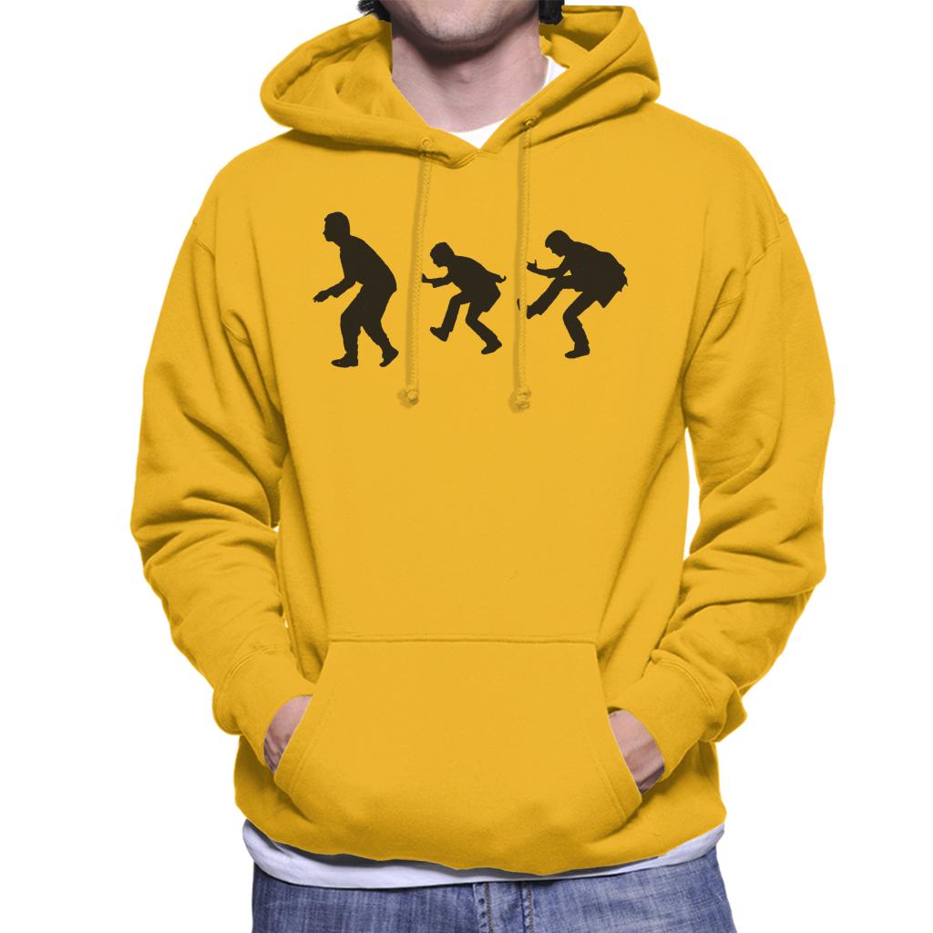 The Police Band Silhouettes Men's Hooded Sweatshirt-ALL + EVERY