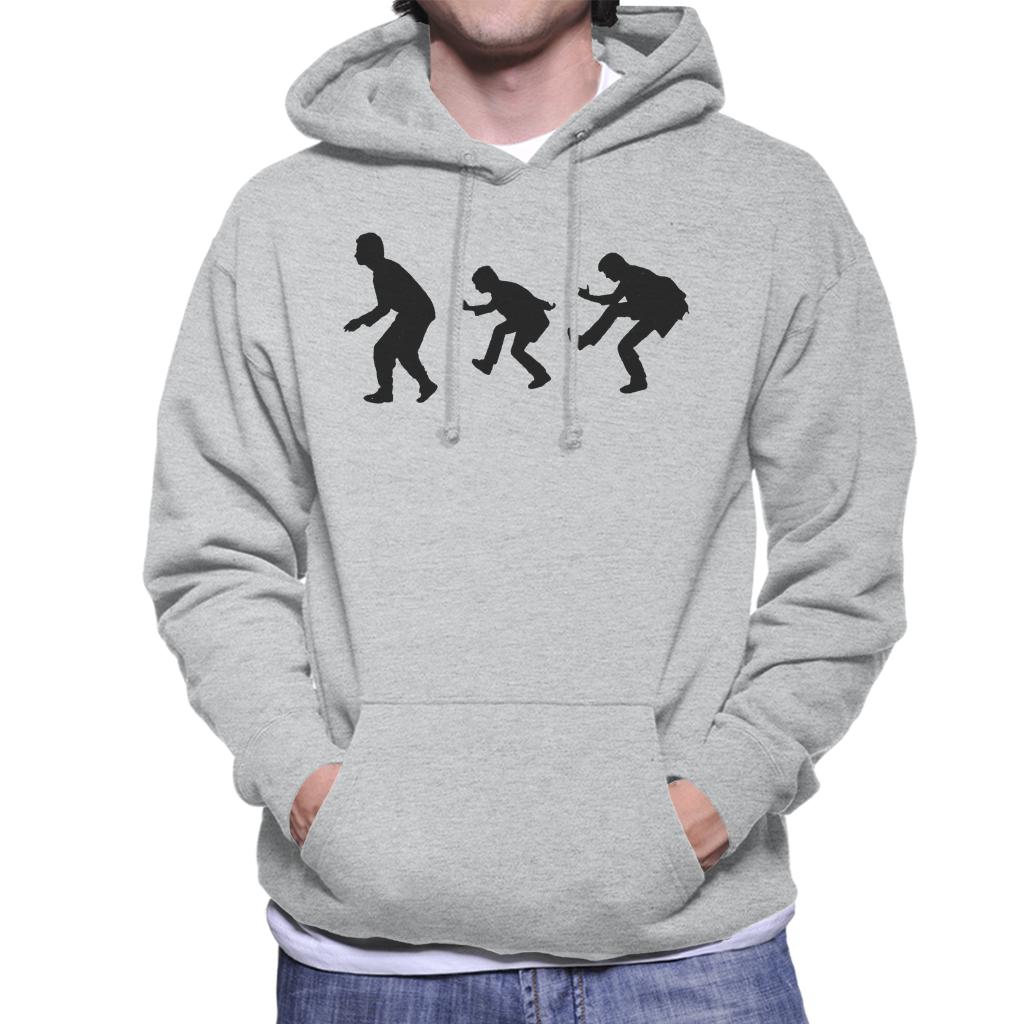 The Police Band Silhouettes Men's Hooded Sweatshirt-ALL + EVERY