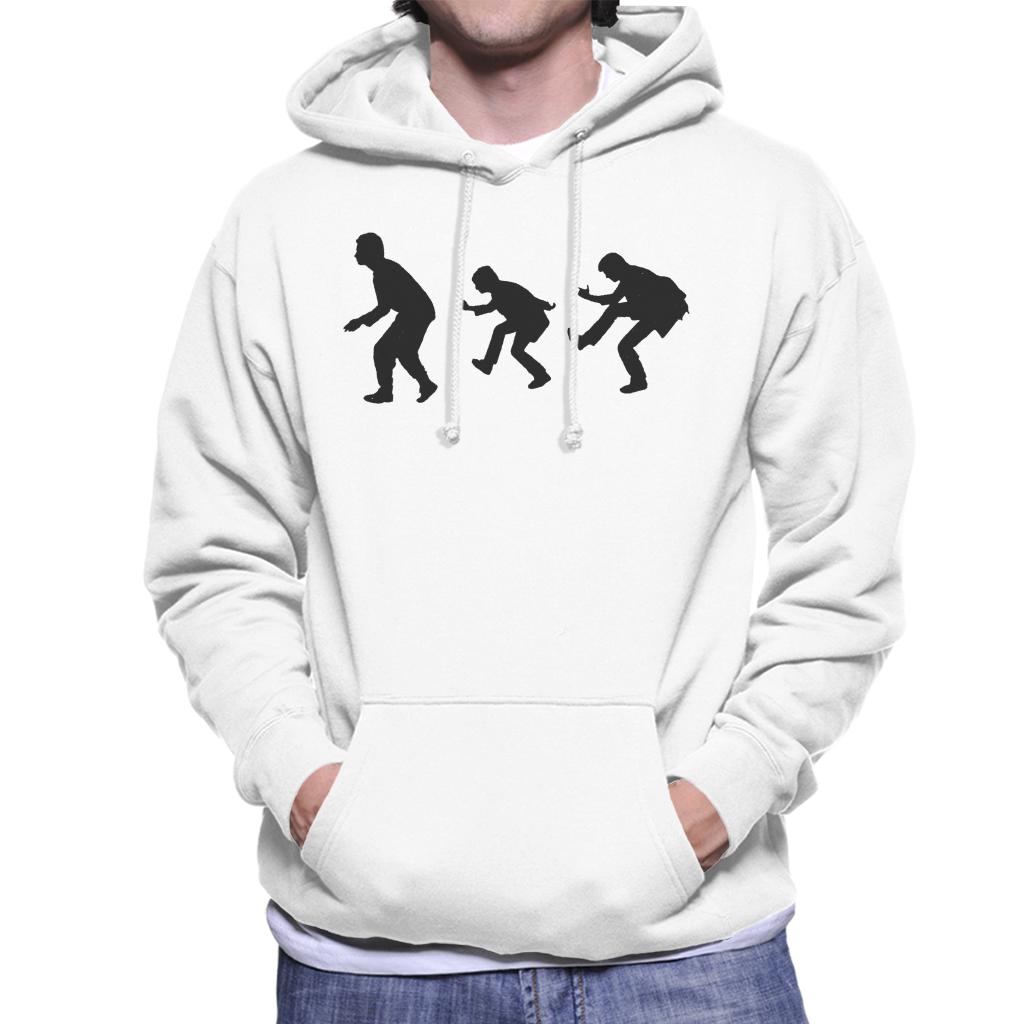 The Police Band Silhouettes Men's Hooded Sweatshirt-ALL + EVERY