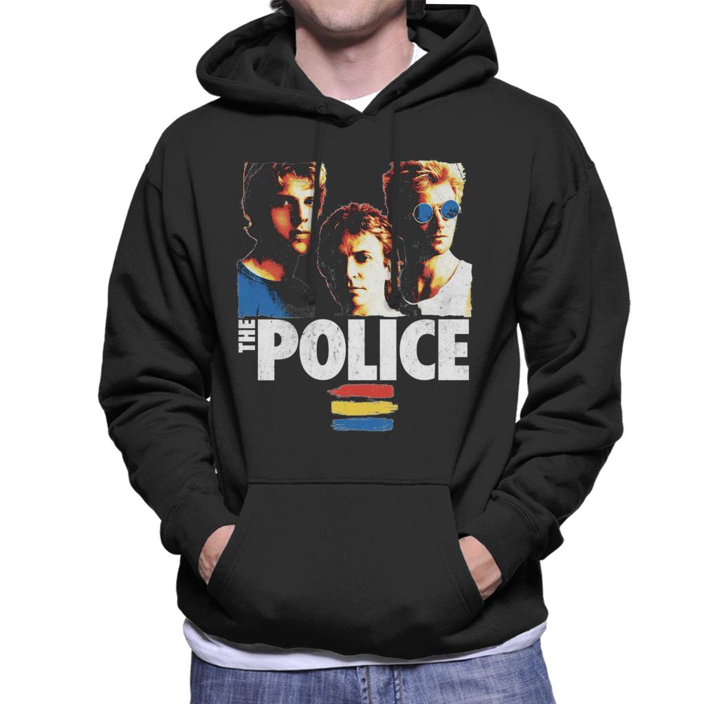 The Police Band Photo Men's Hooded Sweatshirt-ALL + EVERY