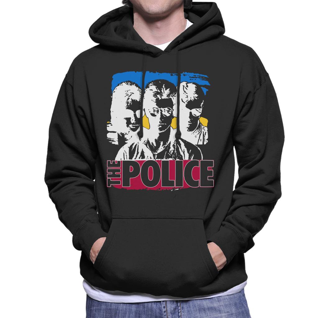 The Police Bandmates Wearing Sunglasses Men's Hooded Sweatshirt-ALL + EVERY