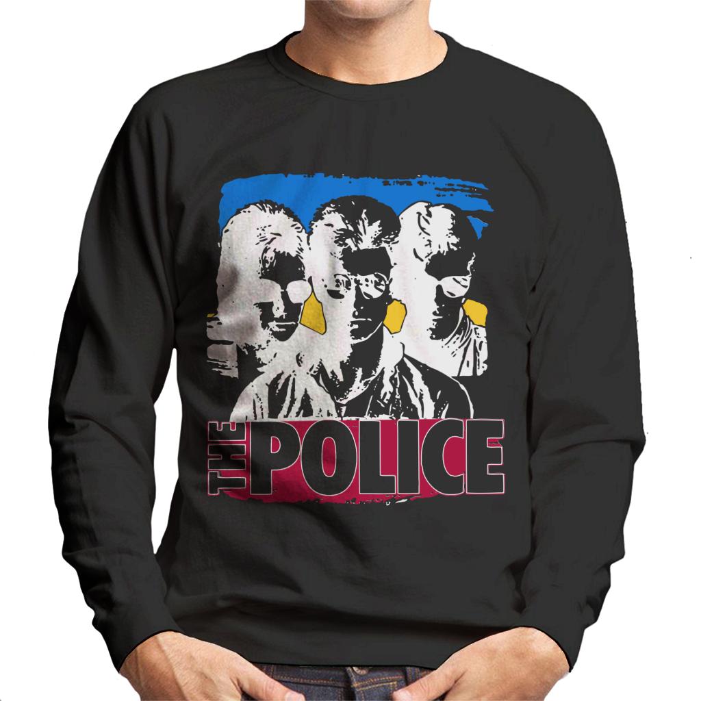 The Police Bandmates Wearing Sunglasses Men's Sweatshirt-ALL + EVERY