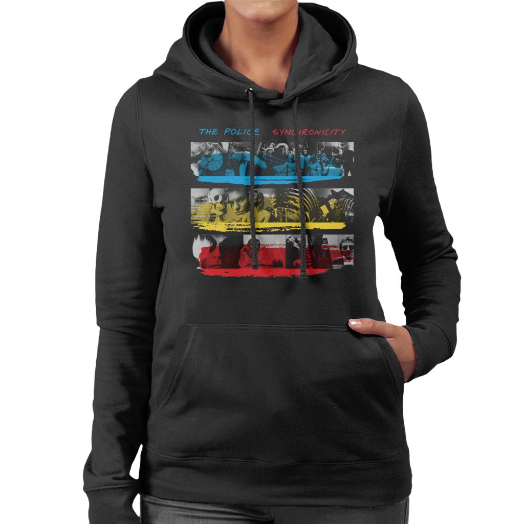 The Police Synchronicity Album Cover Women's Hooded Sweatshirt-ALL + EVERY