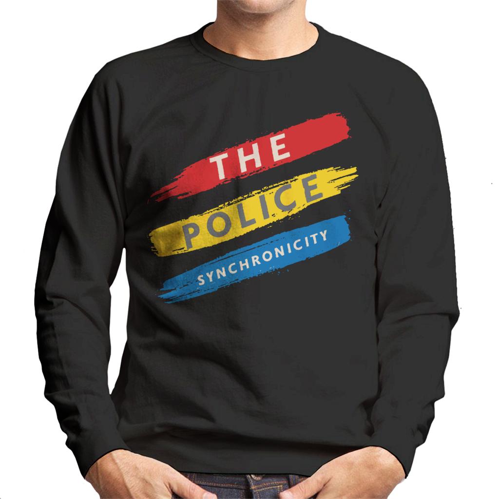 The Police Synchronicity 3 Stripes Men's Sweatshirt-ALL + EVERY