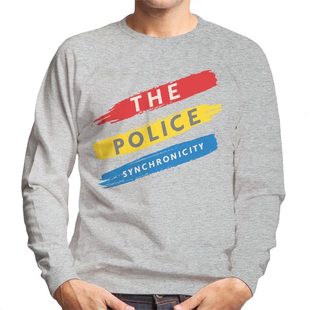 The Police Synchronicity 3 Stripes Men's Sweatshirt-ALL + EVERY